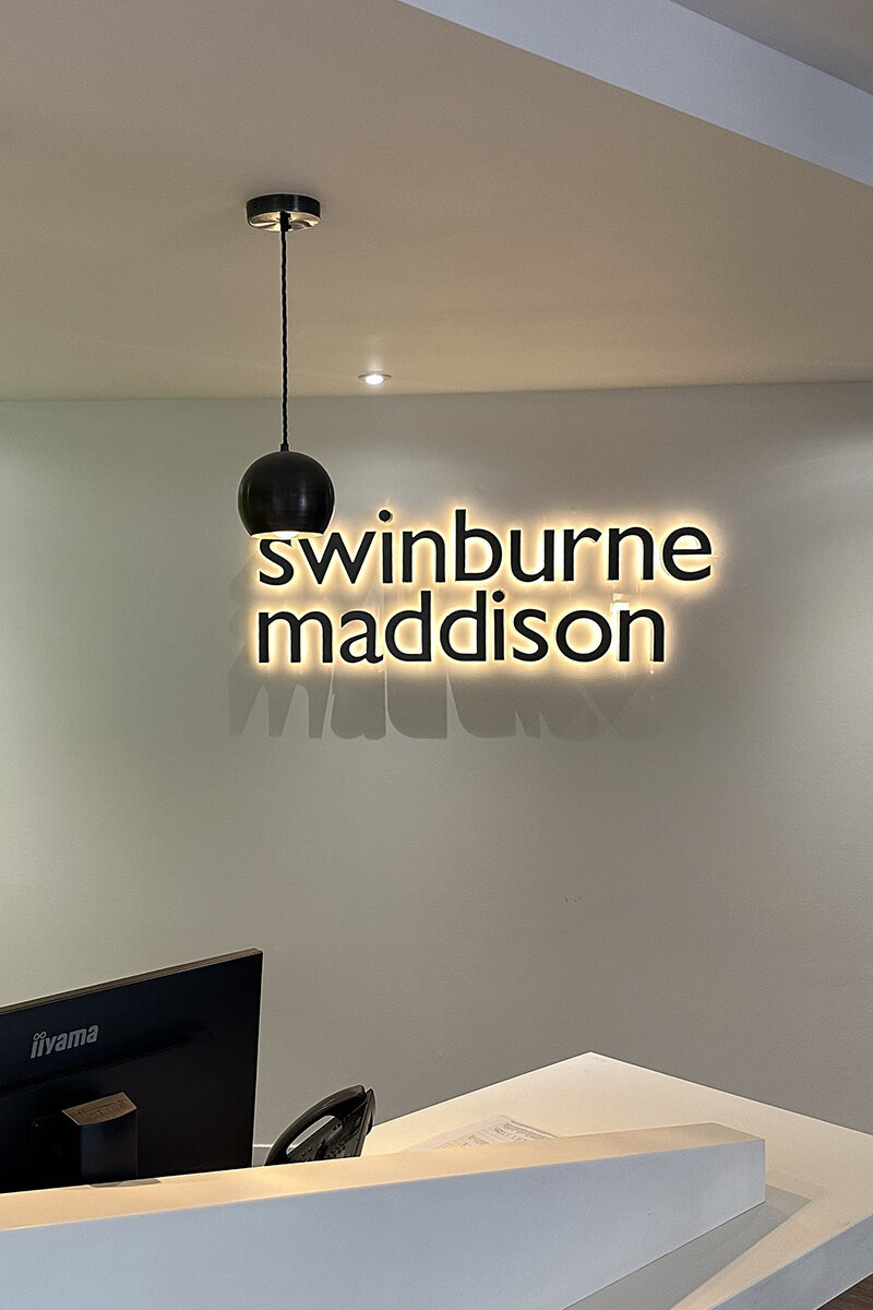 Offices signage example