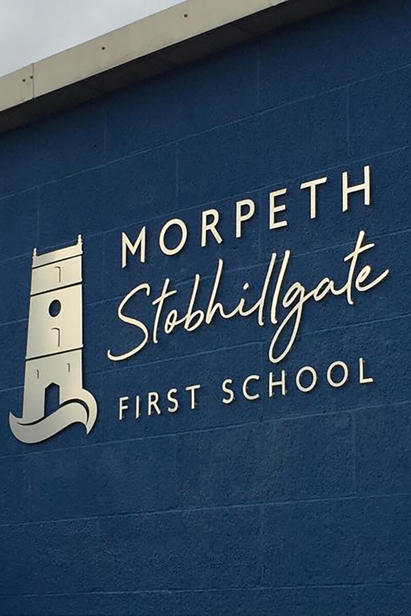 Schools signage example 1 — placeholder image